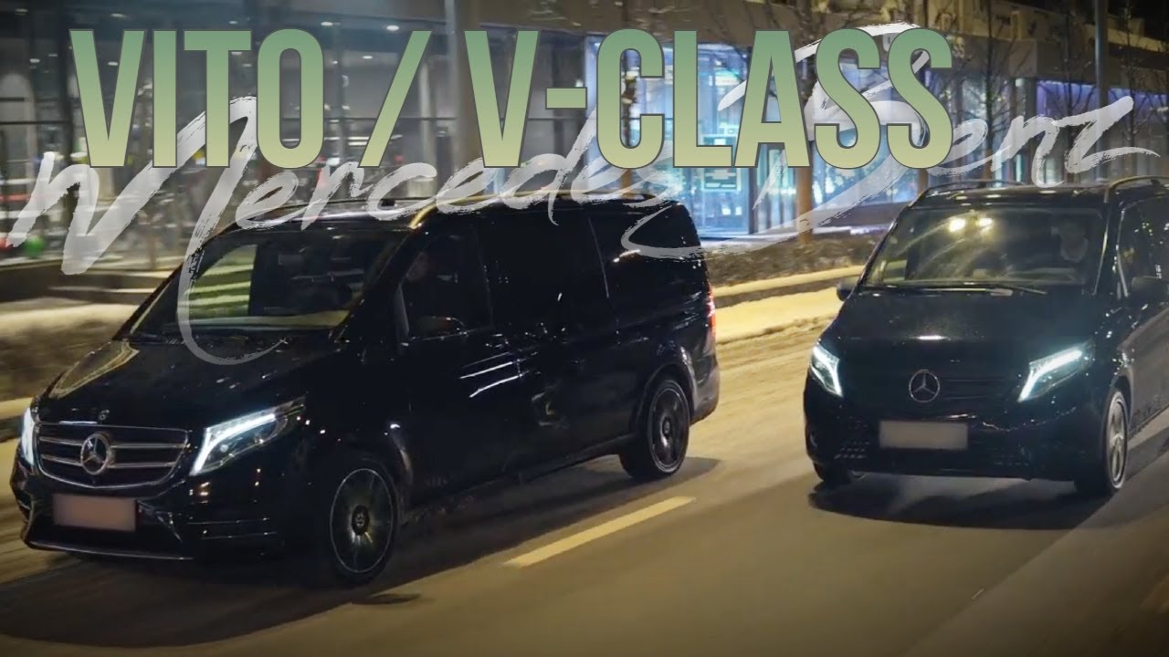 Обзор и сравнение Mercedes-Benz Vito & V-Class. Что взять?