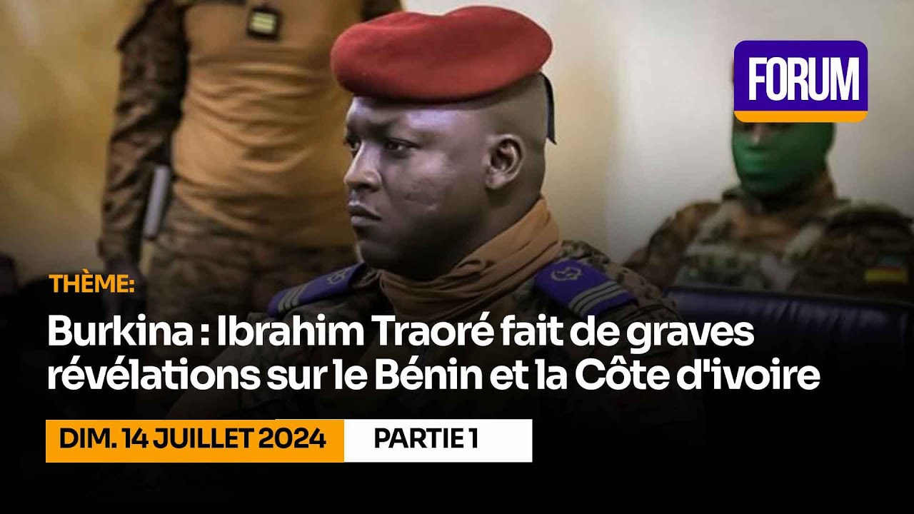 Burkina : Ibrahim Traoré fait de graves révélations sur le Bénin et la Côte d'ivoire P1