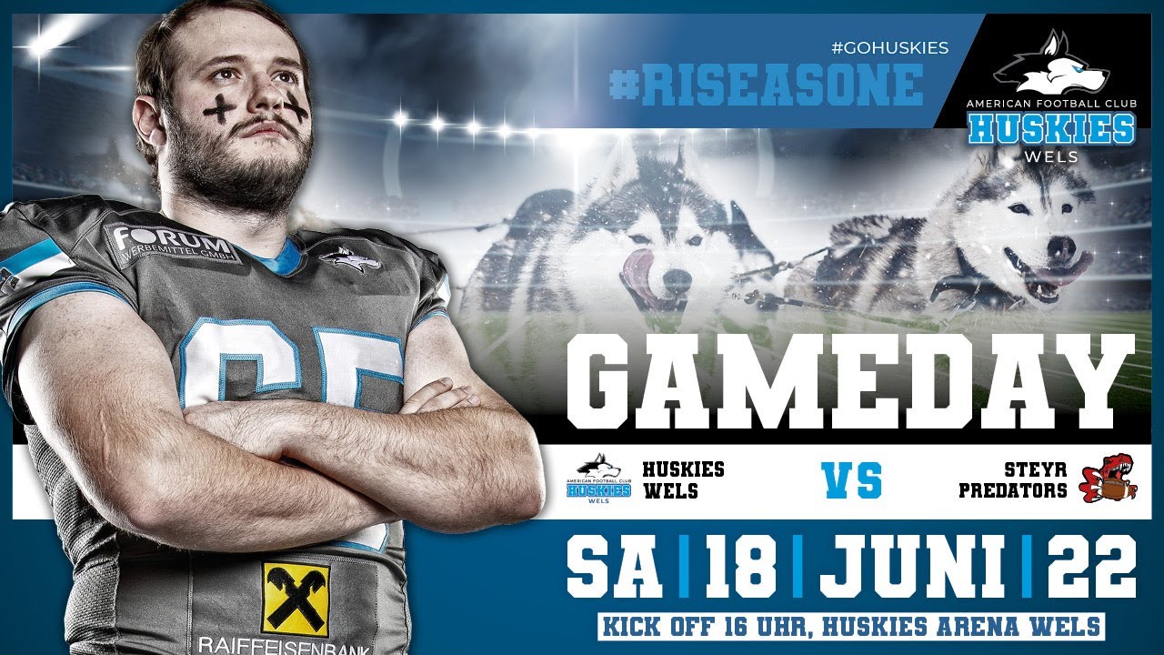 AFL DIV III - HUSKIES Wels vs. PREDATORS Steyr