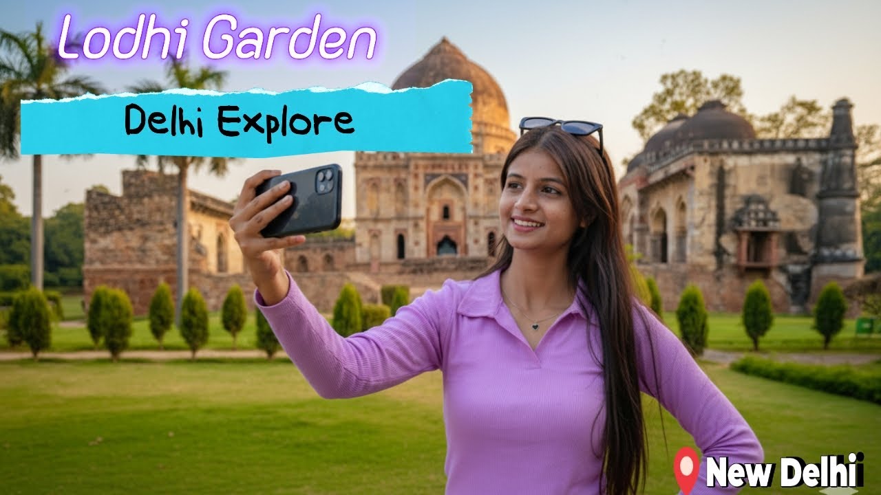 Lodhi Garden ll New Delhi ll such a beautiful place 😍ll Best place for couple in delhi ll part 1
