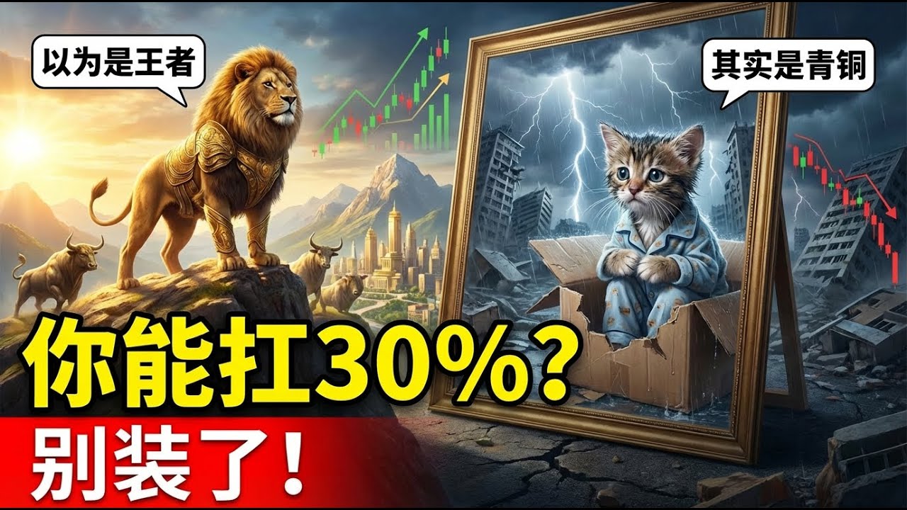 以为能扛30%回撤？别装了！这套&ldquo;强者vs弱者&rdquo;自测法，能让你少亏一半冤枉钱