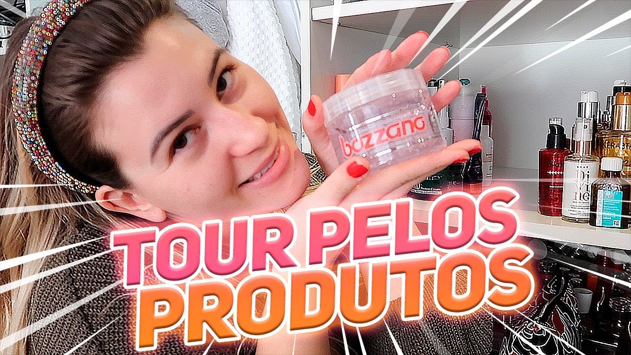 Produtos de cabelo, rosto e corpo + TOUR pelo BANHEIRO