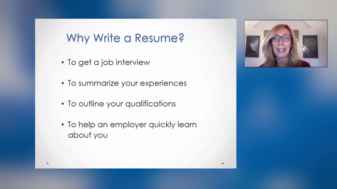 Write a resume that's right for you piano vers