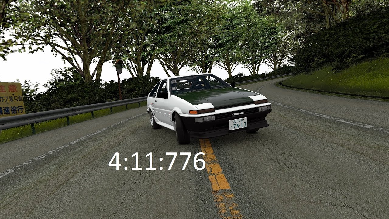 4:11:776 | Ek_Tsukuba with Doriking AE86 ver.2021 | No Tire Blankets