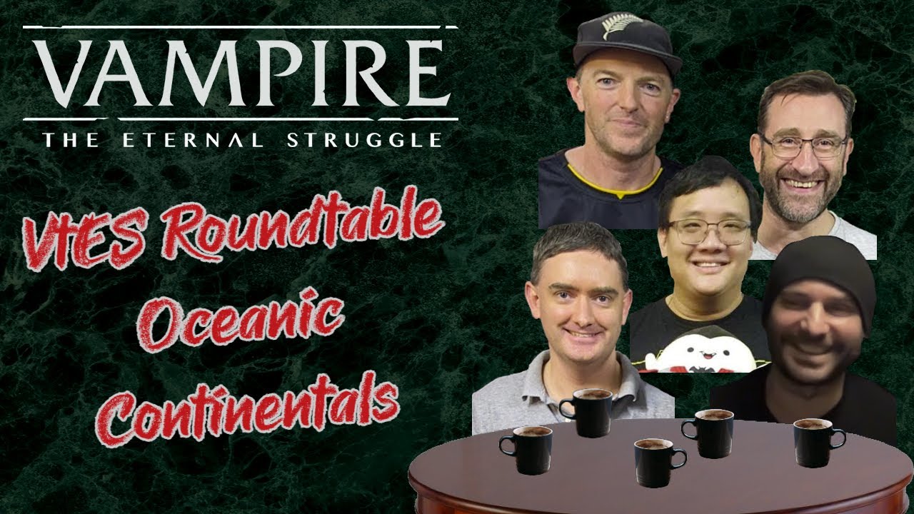 VtES Roundtable | AUNZ Continental Finals 2023 | Vampire the Eternal Struggle