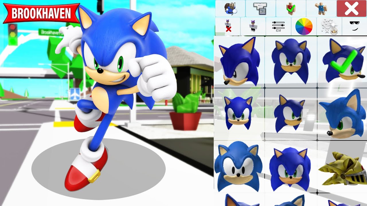 How to Make SONIC in Brookhaven