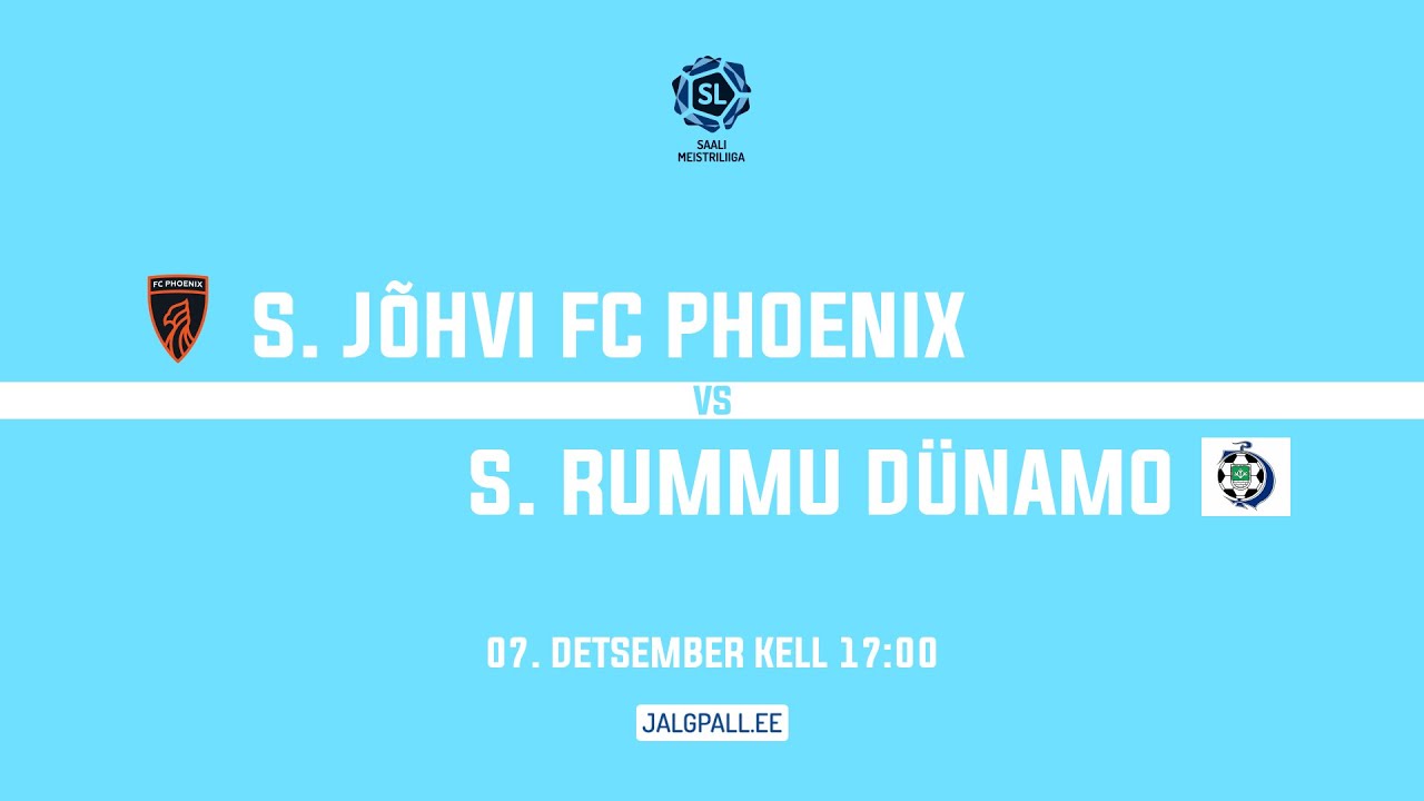 S. Jõhvi FC Phoenix - S. Rummu Dünamo, Saalijalgpalli meistriliiga 2024