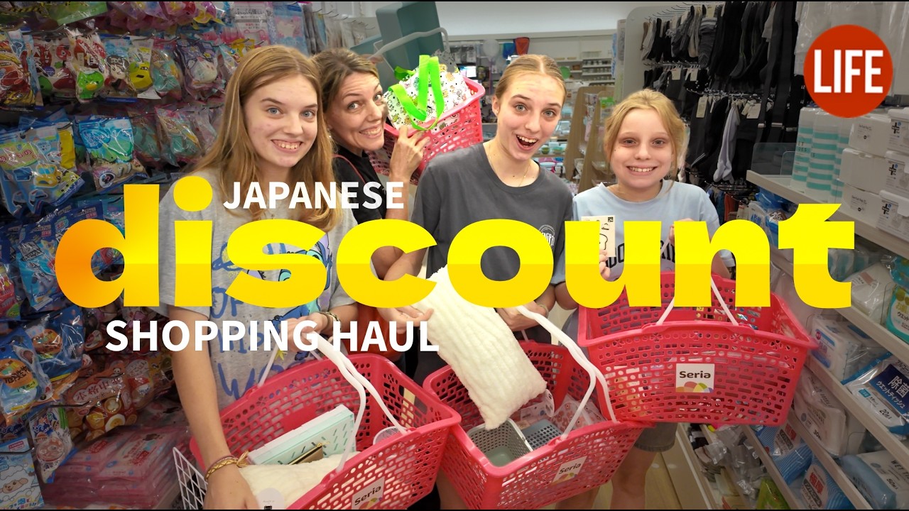 Japanese Discount Store Shopping Haul: &yen;1,000/person 💴 Life in Japan EP 368