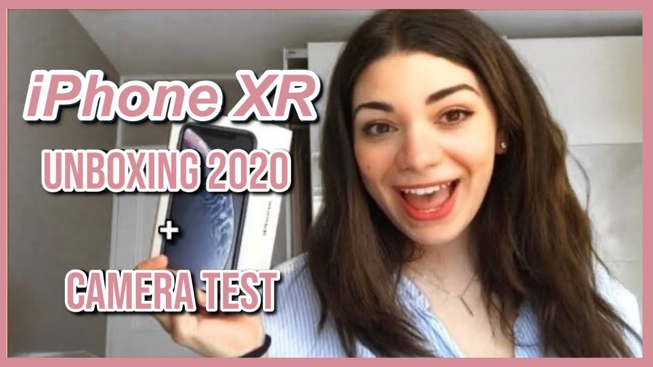 IPHONE XR UNBOXING 2020 + CAMERA TEST