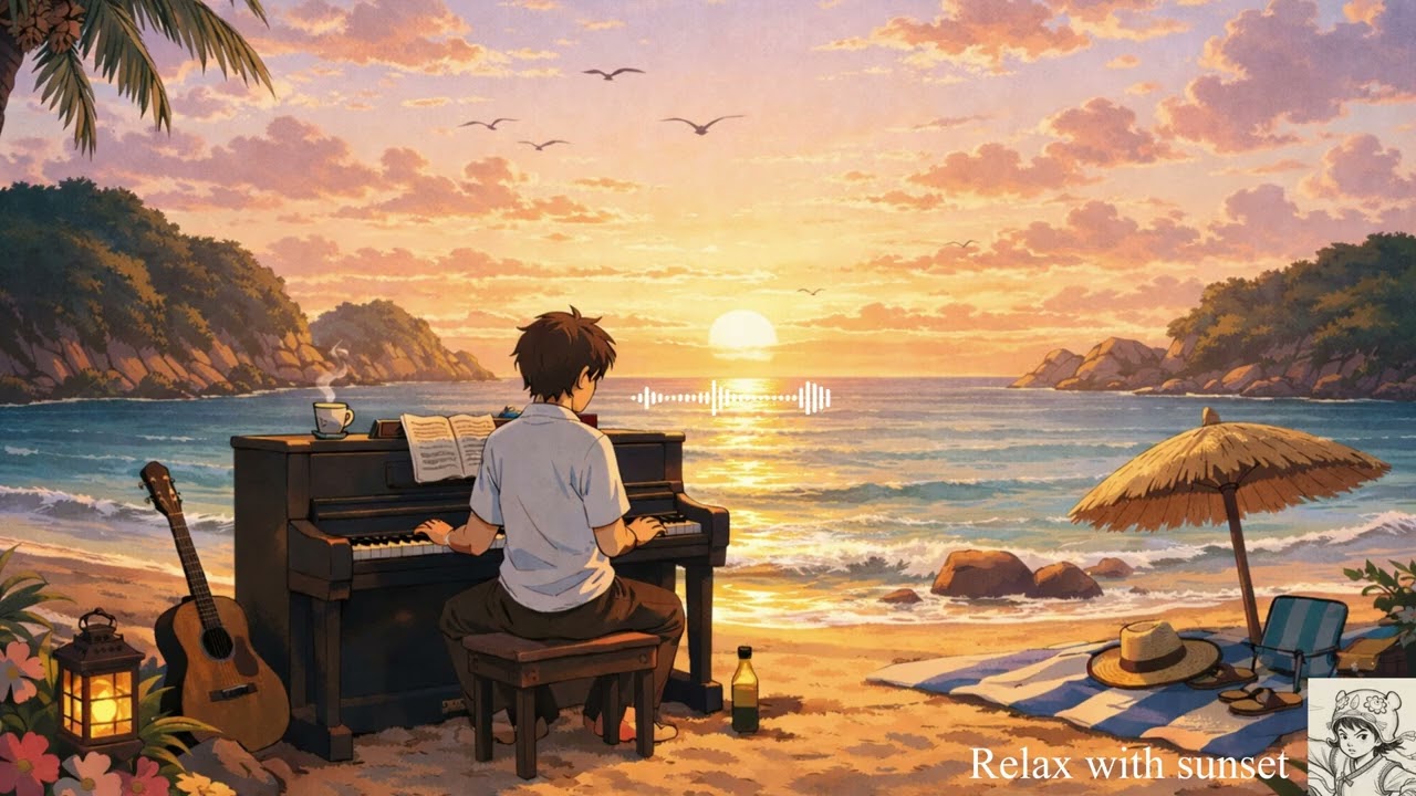 Relaxing with Sunset
