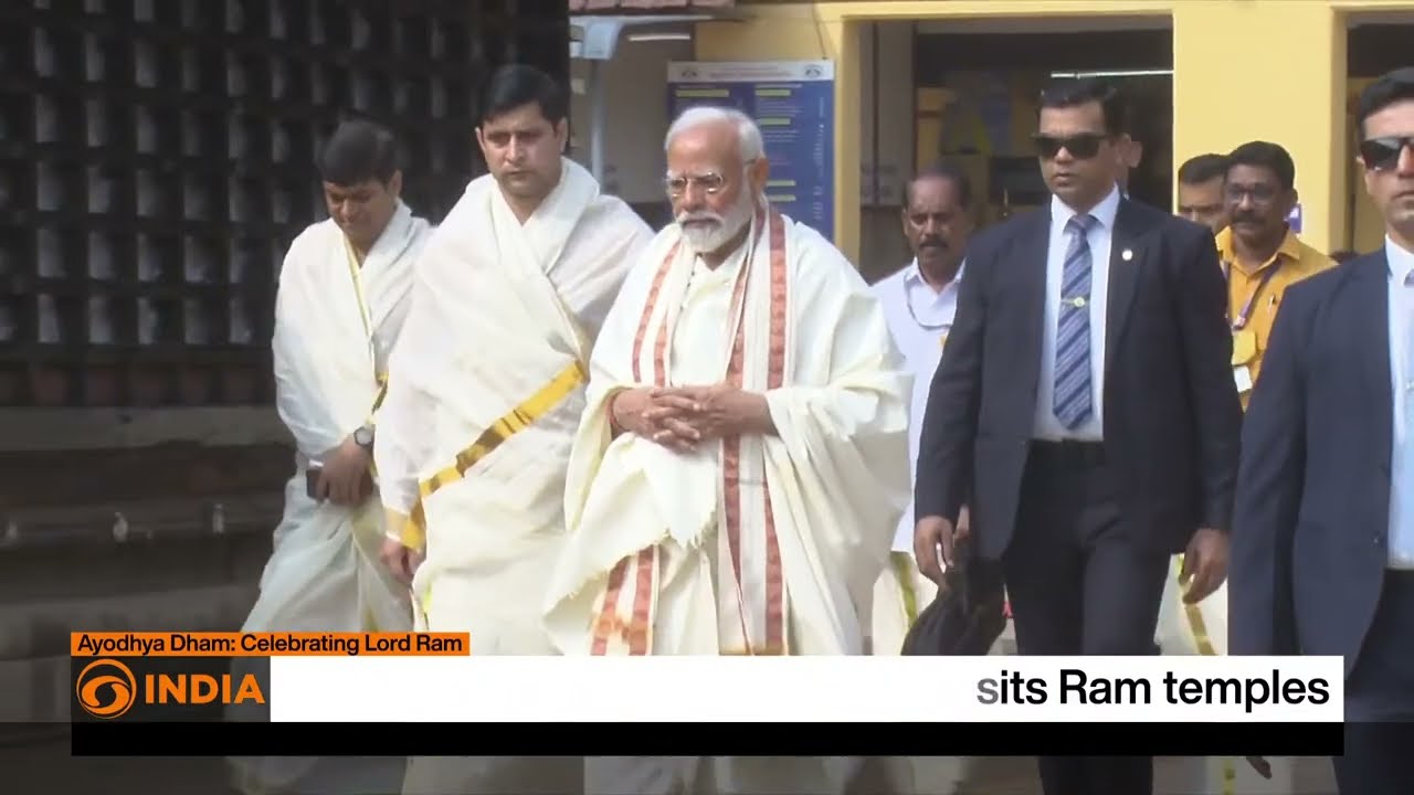 PM Modi visits Ram temples | Taking the Ramayana Route | DD India