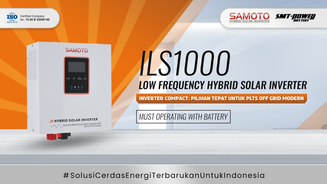 Hybrid Solar Inverter Samoto Low Frequency 1000VA | ILS1000&nbsp;Review