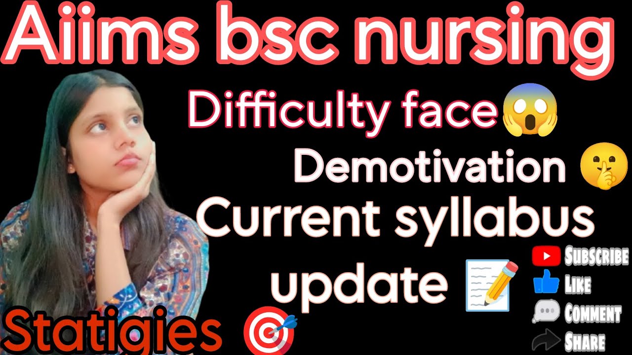 My AIIMS BSc Nursing Preparation Strategy 2026 | Current Syllabus Breakdown#aspirantlife #aiims 
