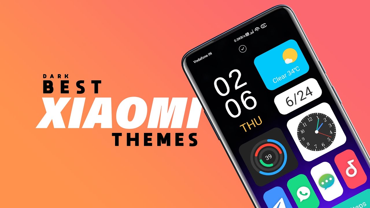 Best Dark Miui 12 VIP Themes | MIUI DARK Theme Customization | Control Centre MIUI 12