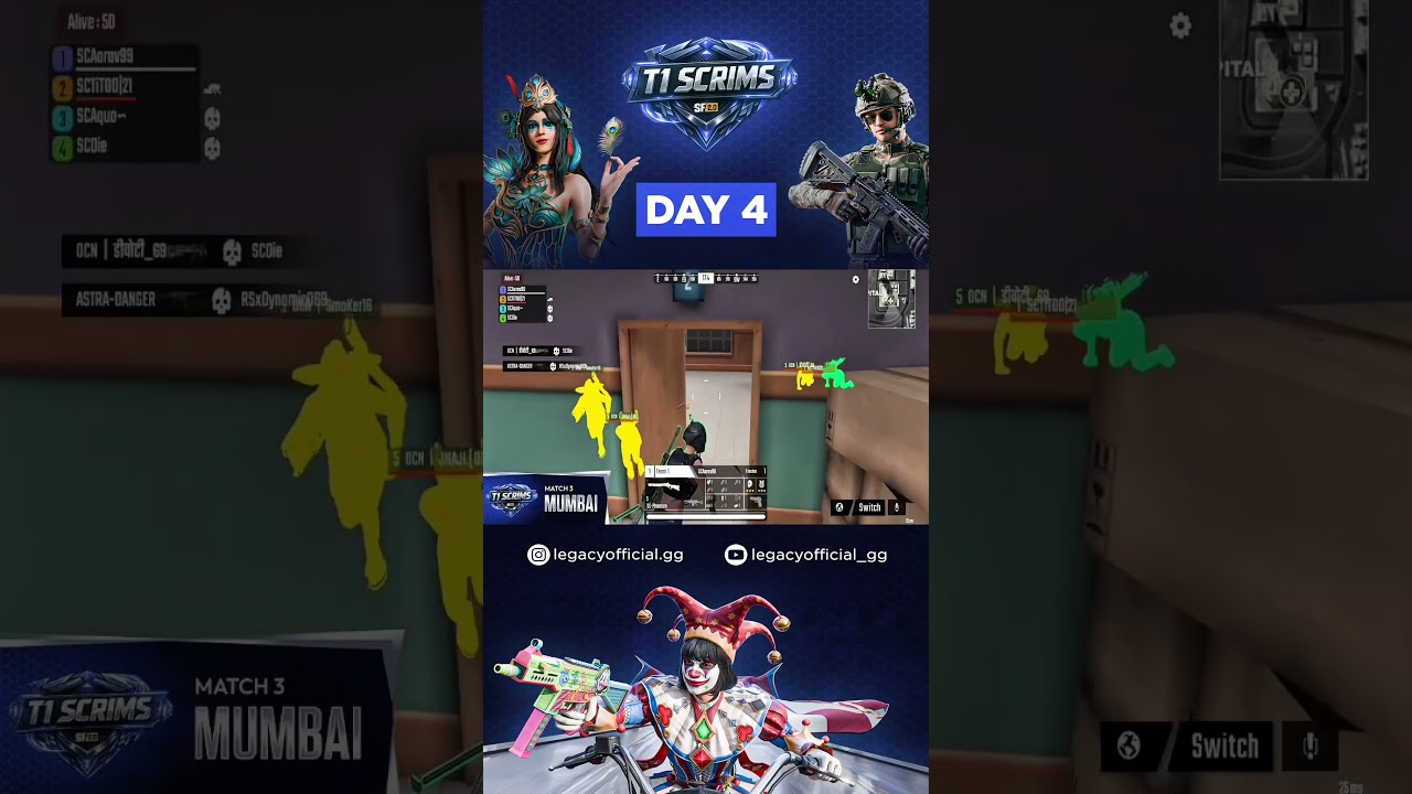T1 SCRIMS DAY 4 HIGHLIGHTS LEGACY OFFICIAL #scarfall2 #scarfall2livestream