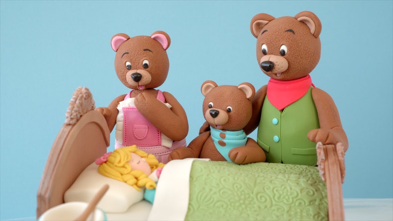 Goldilocks And The Three Bears Cake 골디락스와 곰세마리 동화 케이크