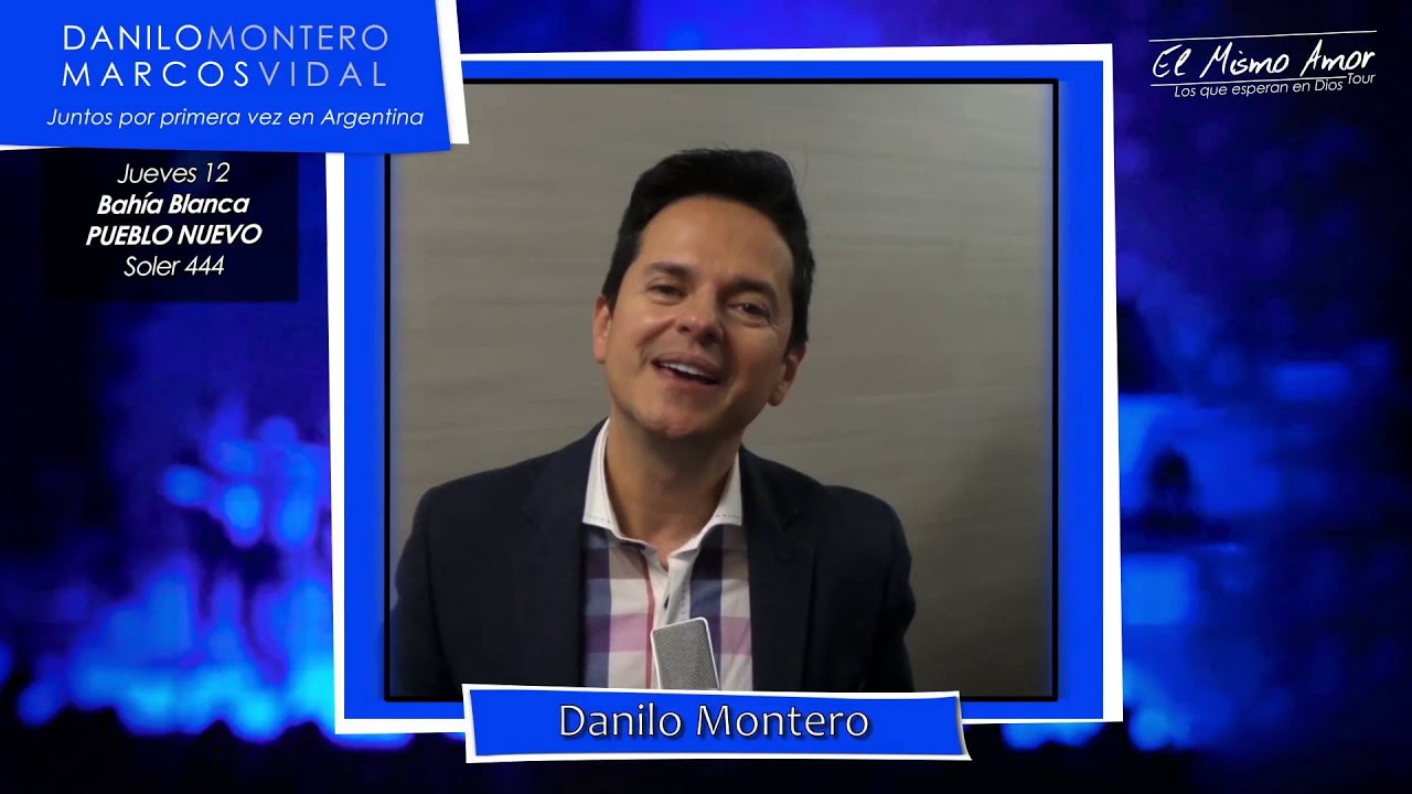 Danilo Montero y Marcos Vidal en Bahía Blanca