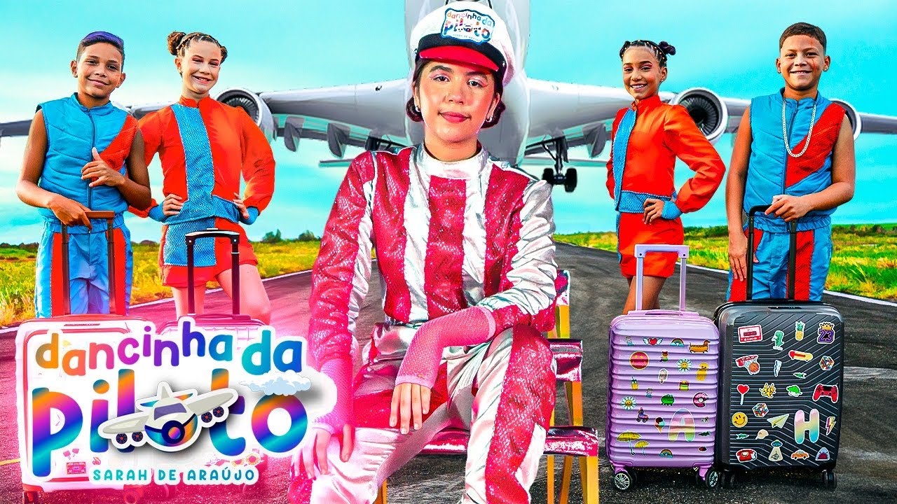 DANCINHA DA PILOTO - Sarah de Araújo (Clipe Oficial)