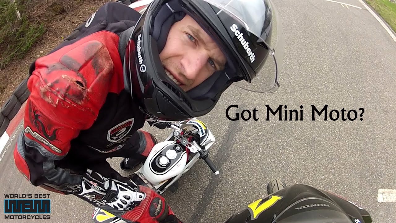 GRC RR Mini Bike tested by Pro Superbike Racer