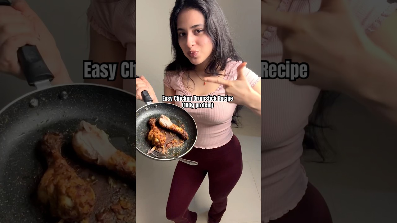Easy Chicken Drumstick Recipe ( 100g protein )