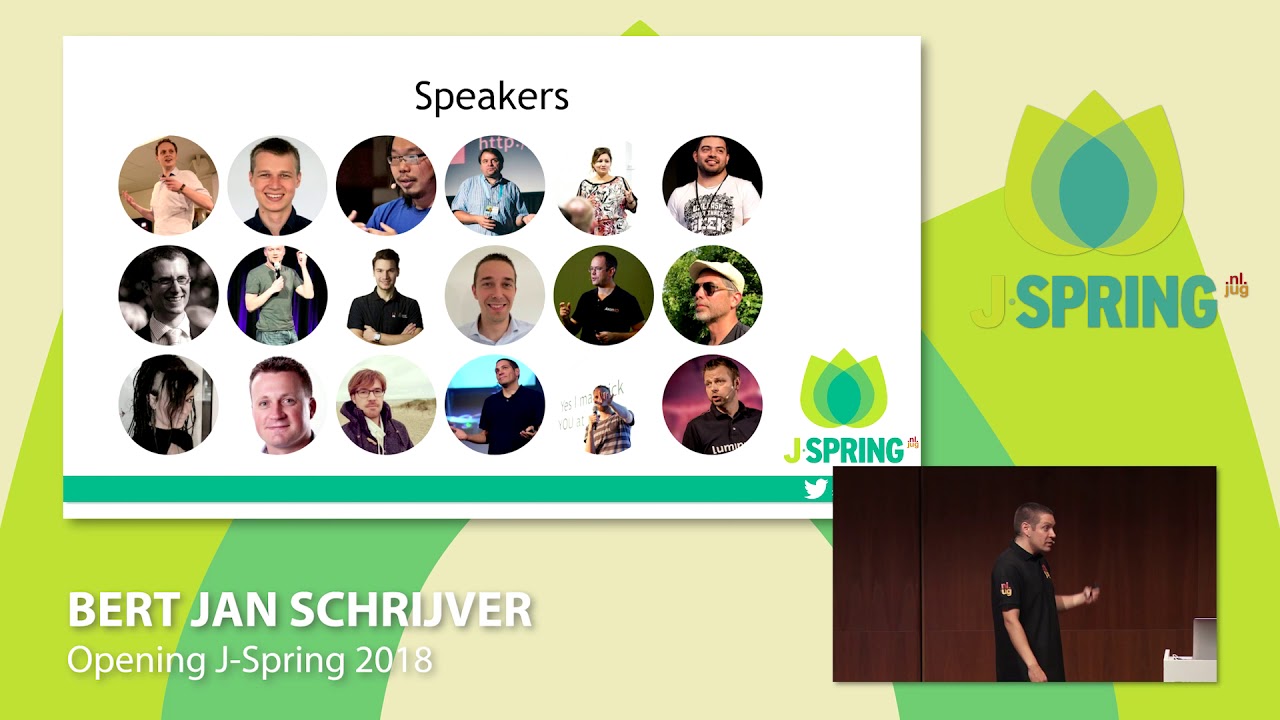 J-Spring 2018: Opening by Bert Jan Schrijver