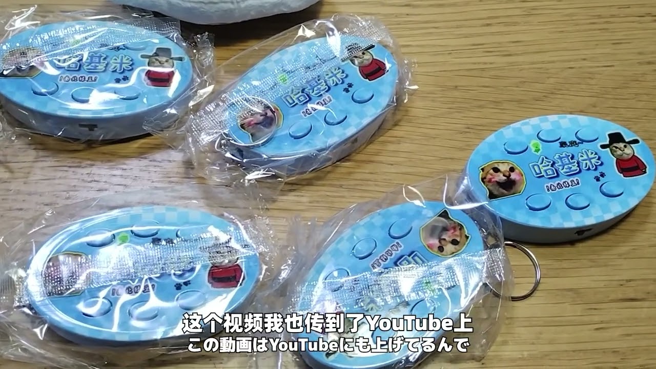 中国で流行っている「はちみーの歌」のキーホルダーを買った動画（ウマ娘）