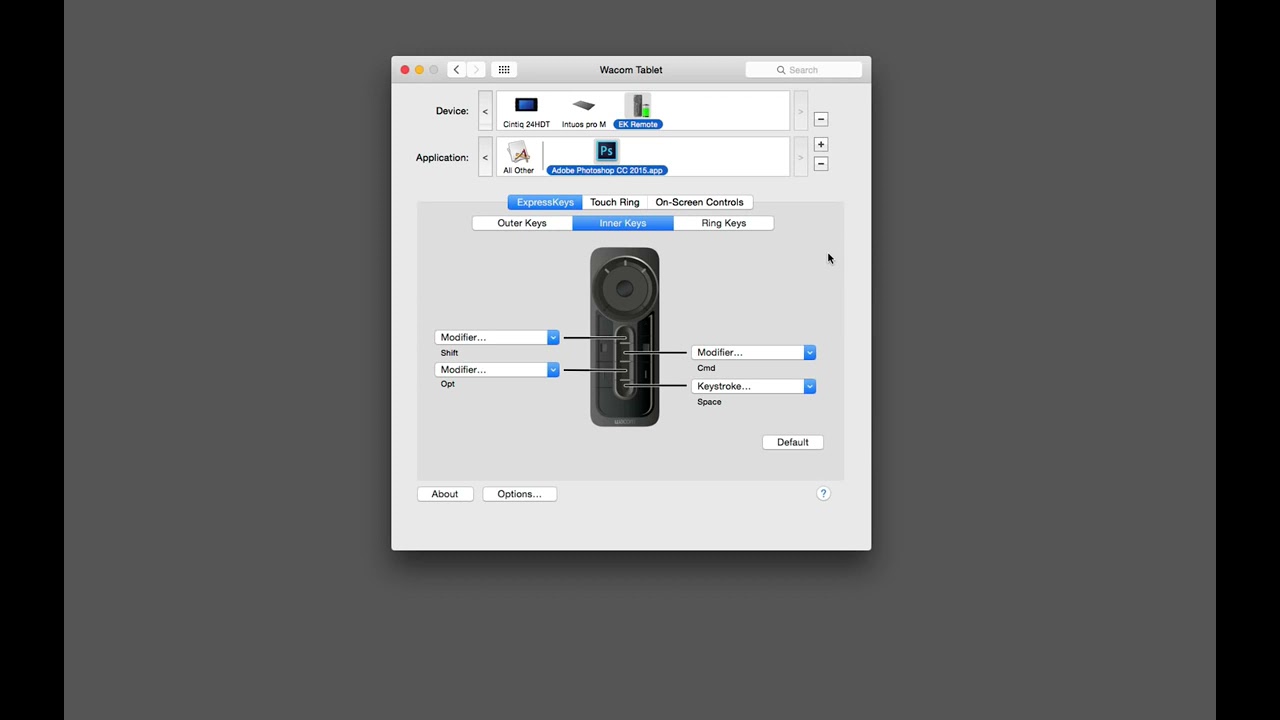 Getting Started with the Wacom ExpressKey Remote