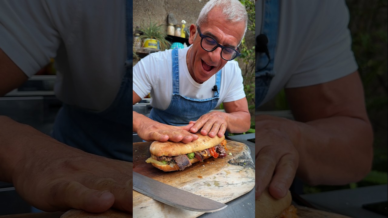NON &egrave; un Panino, &egrave; una ZATTERA 😎 #chefmaxmariola