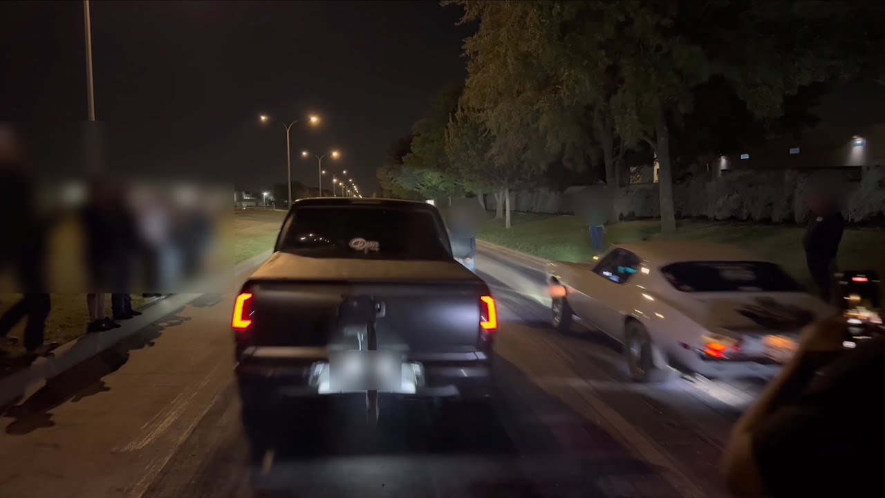 1/8th Mile Dig Racing On the Streets! 