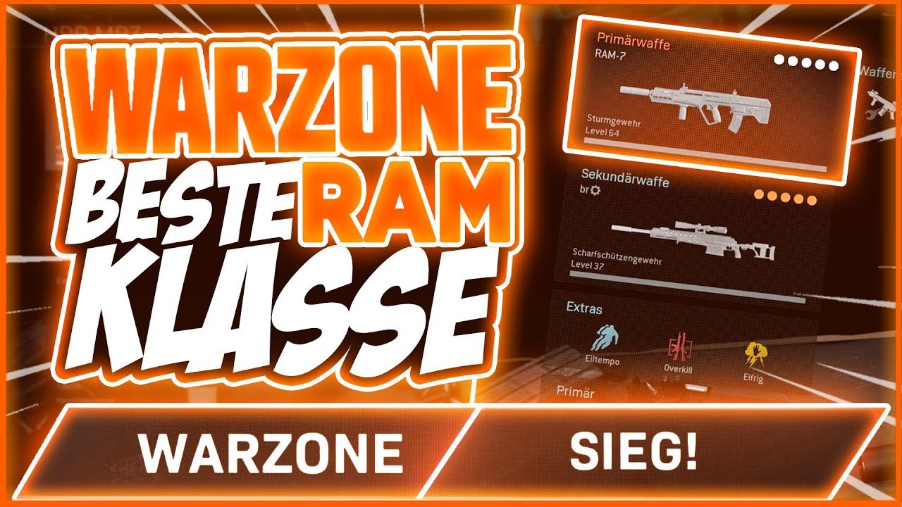 SO ist die RAM-7 HEFTIG in Warzone! 💪🏻 + Beste Klasse (COD Battle Royale Tipps & Tricks)
