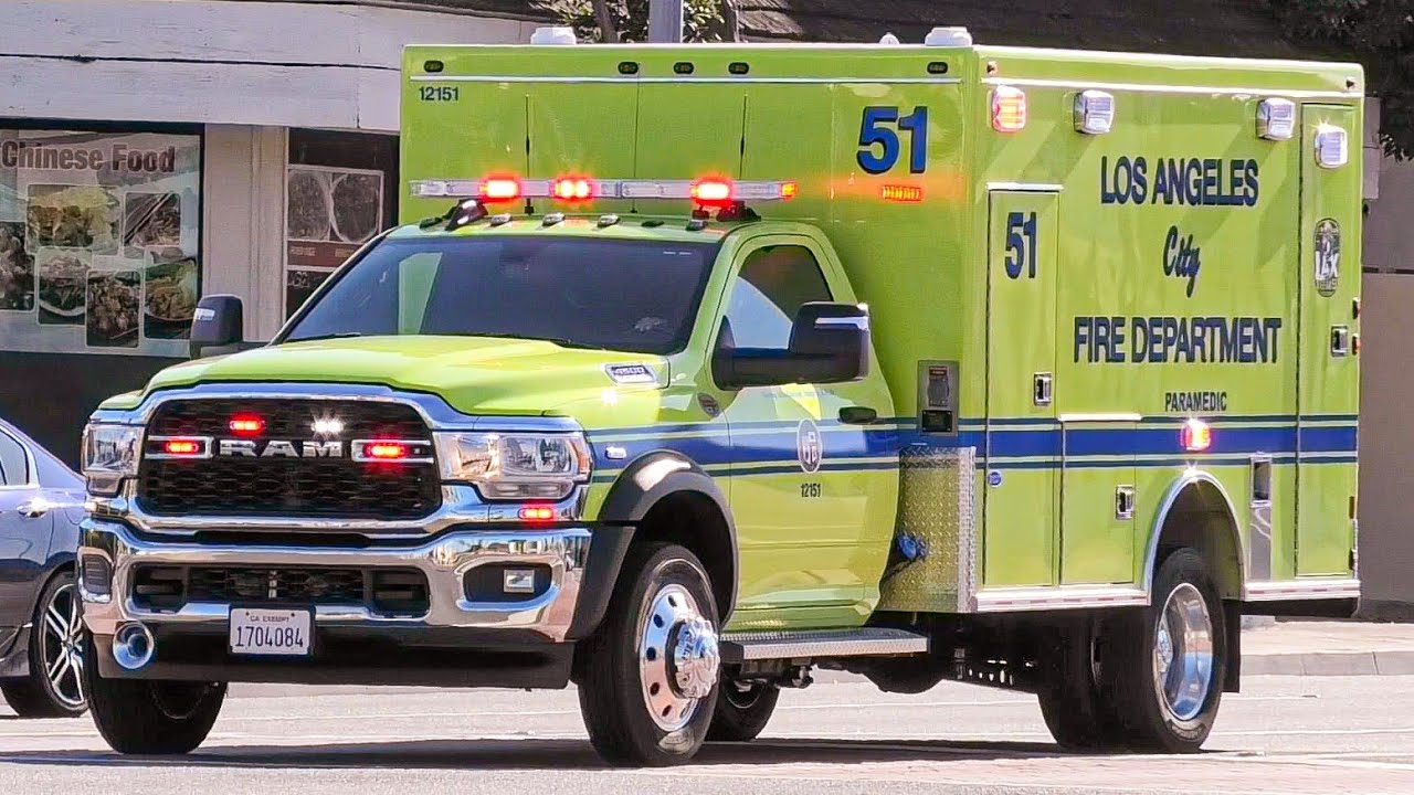 *The New and the Old* LAFD Rescue 51 Transporting