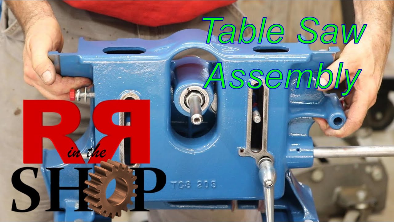 Delta 10" Table Saw Restoration | Assembly  P2