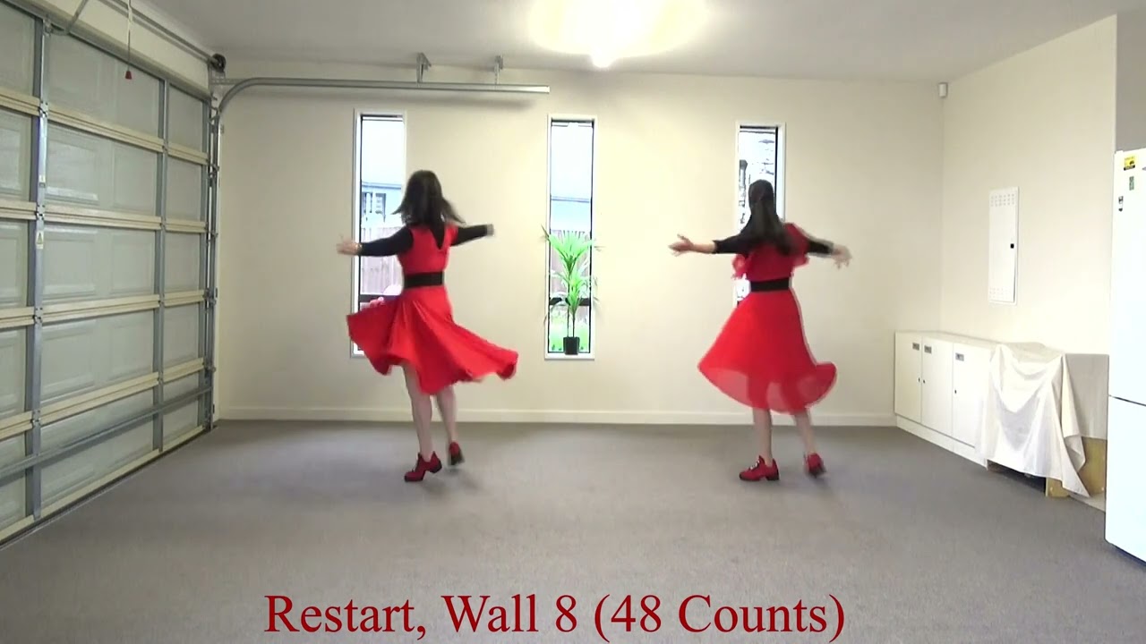 Love is a Fire - Line Dance（Dance & Teach )