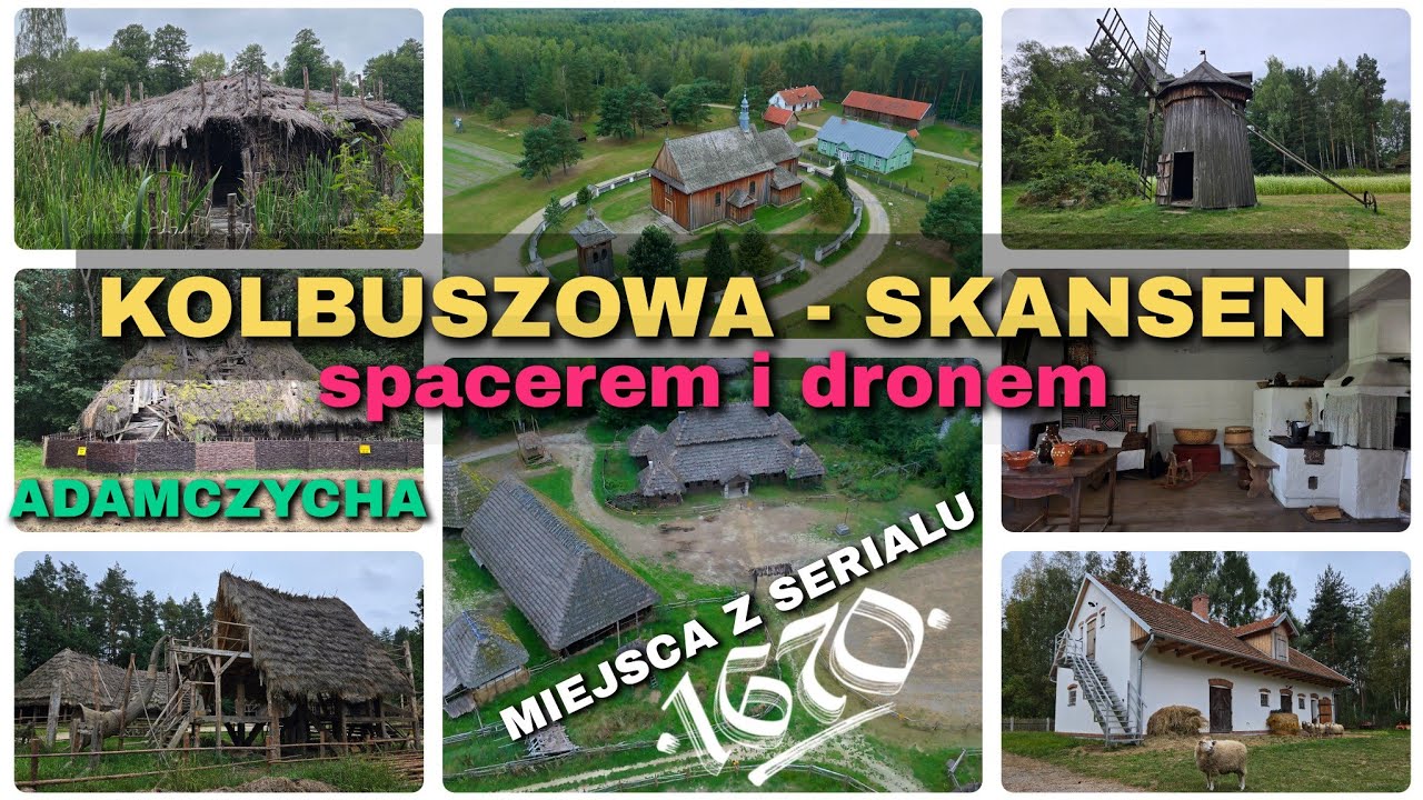 Muzeum Kultury Ludowej w Kolbuszowej – skansen spacerem + serialowe plenery #1670 | #Kolbuszowa 2025