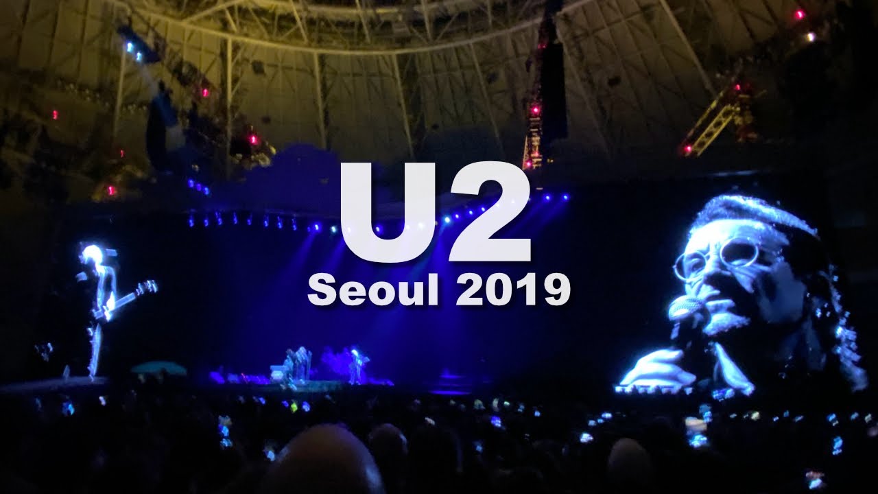 U2 - The Joshua Tree Tour 2019 (Seoul) in 8 minutes!