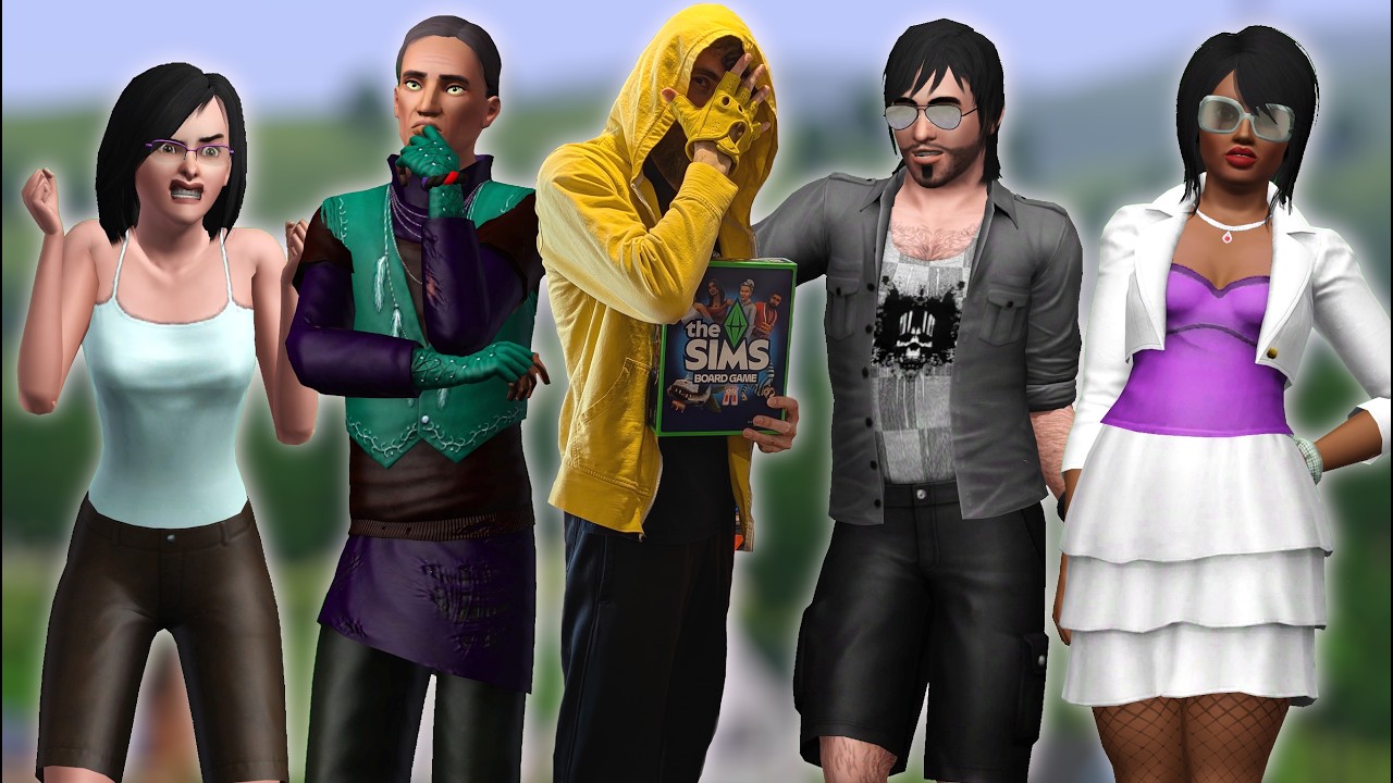 Five Friends Try The Sims Board Game