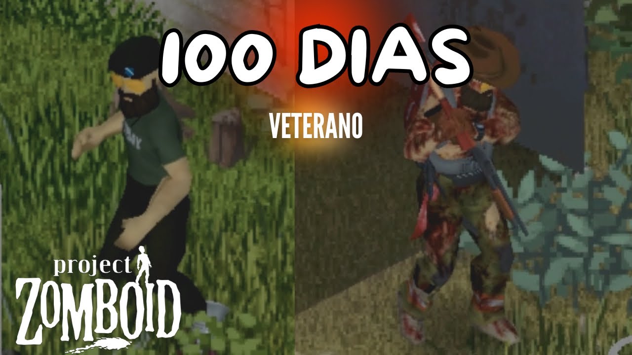 SOBREVIVI 100 DIAS EM PROJECT ZOMBOID - Parte 1/3