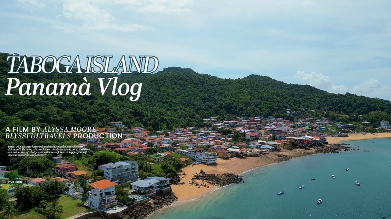 Explore Taboga Island, Panamá With Me | Tropical Travel Vlogger | Nature Documentary