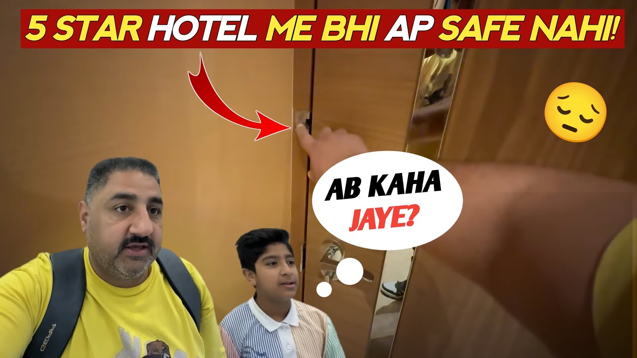 Ye kya 🙀 5 ⭐️ Star Hotel Mein Bhi Aap Safe Nahi ? Kispe Bharosa Kiya Jae? #safety #5star #hilux #4x4