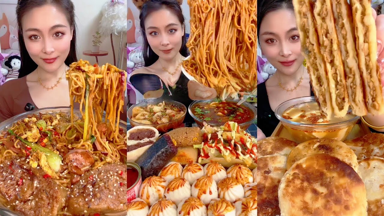 🥞🌭🍿Non-stop Binge: Massive Meal That Will Blow Your Mind! #MUKBANG #FoodChallenge  #GiantMeal