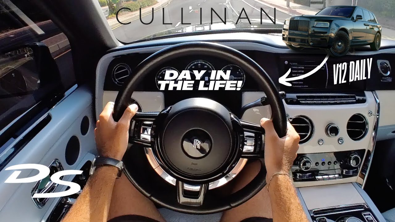 Living With a Rolls-Royce Cullinan (POV Driving Vlog) - Day in the Life