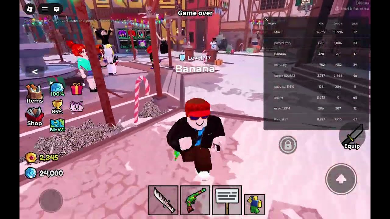 Mm2 rules watch  if u fan add me if u wanna play with me pls sub comment and like yall tysm