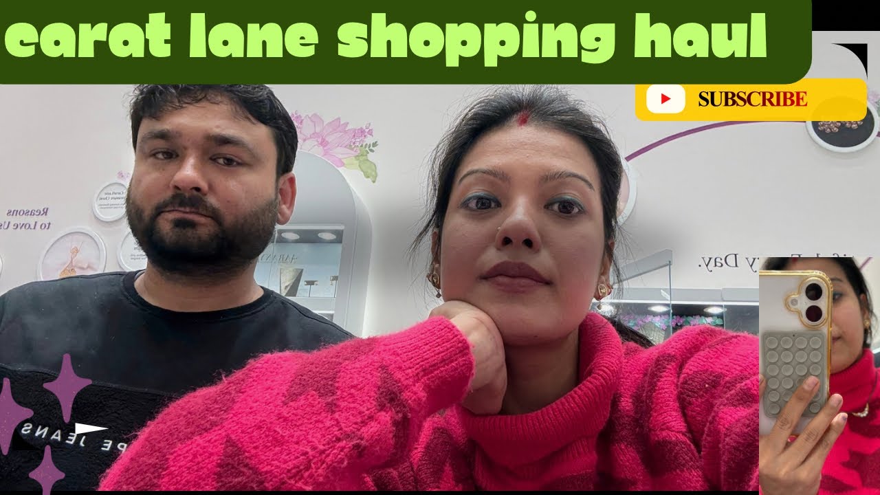 Vlog 88 | CaratLane Diamond Jewellery Shopping 🛒 | First time GAJAR KA HALWA🥕🥕🥕🥕@Urbanbuwaari 