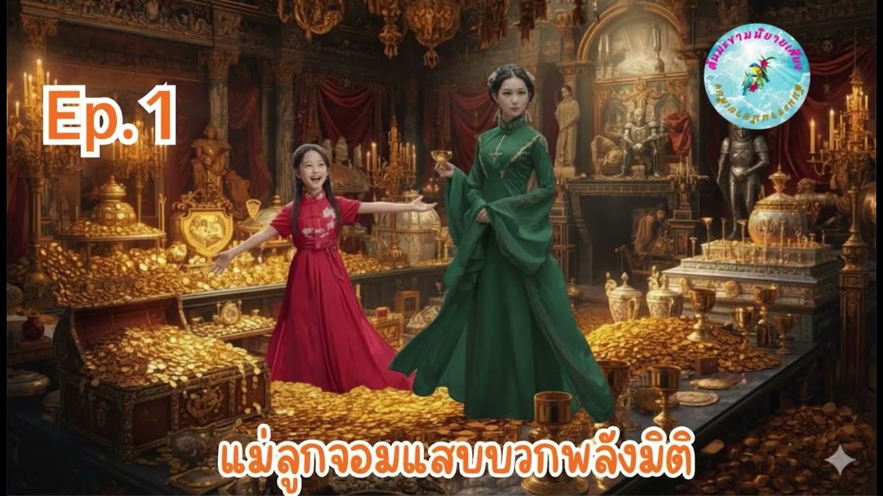 EP.1แม่ลูกจอมแสบบวกพลังมิติ #นางเอกเก่ง