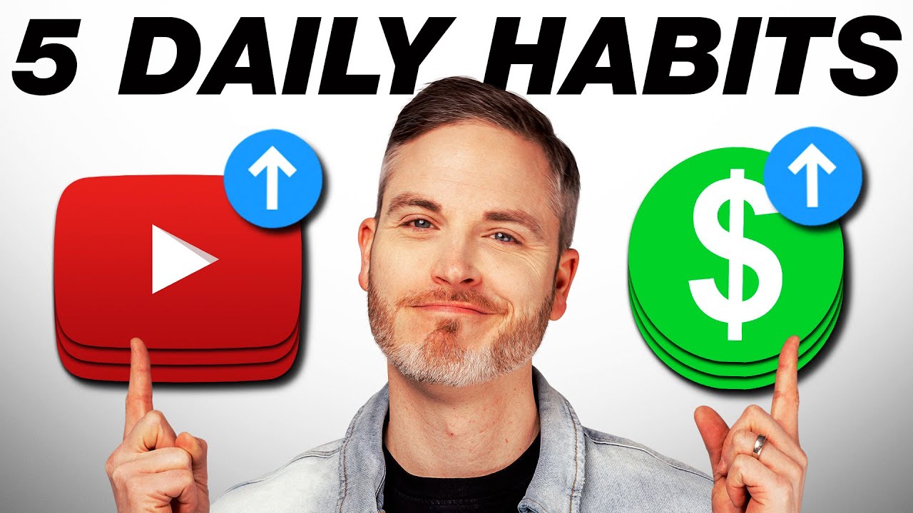 5 ежедневных привычек для повышения продуктивности и заработка на YouTube