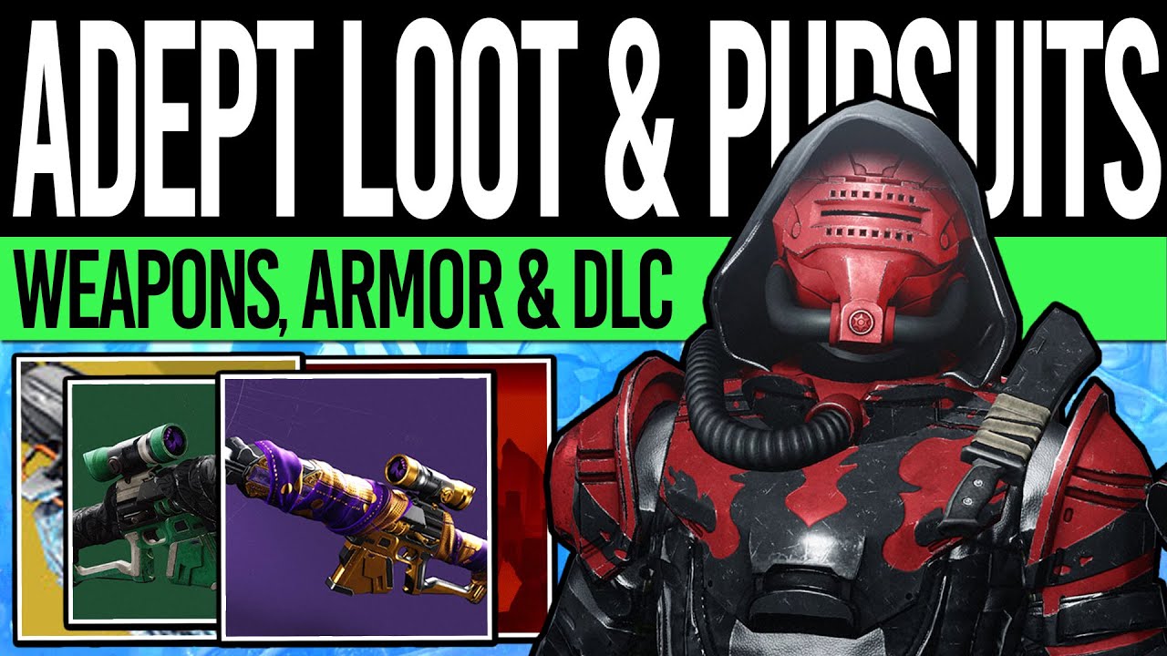 Destiny 2 | NEW PURSUIT WEAPON! Adept STRIKE Loot! DLC Armor, Gambit Reworked, New Quests & More!