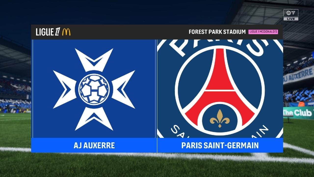 FC 26 | AJ Auxerre vs PSG Ligue 1 2025/26 - Full Gameplay PS5™ [4K HDR]