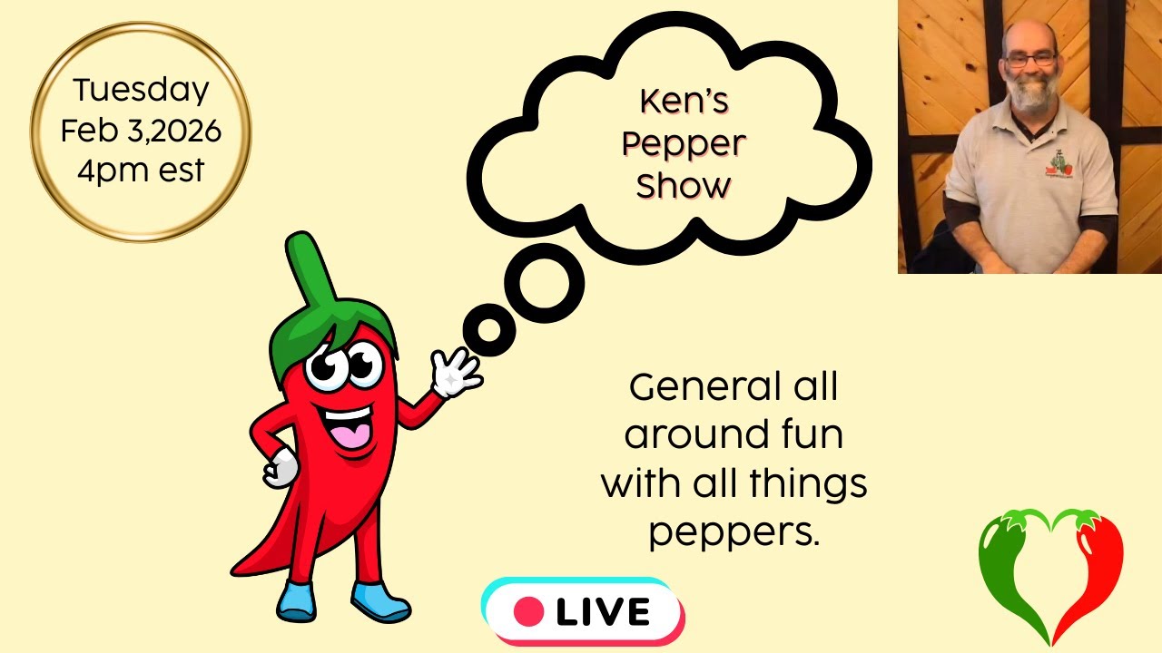 Ken's Pepper Show February 3rd