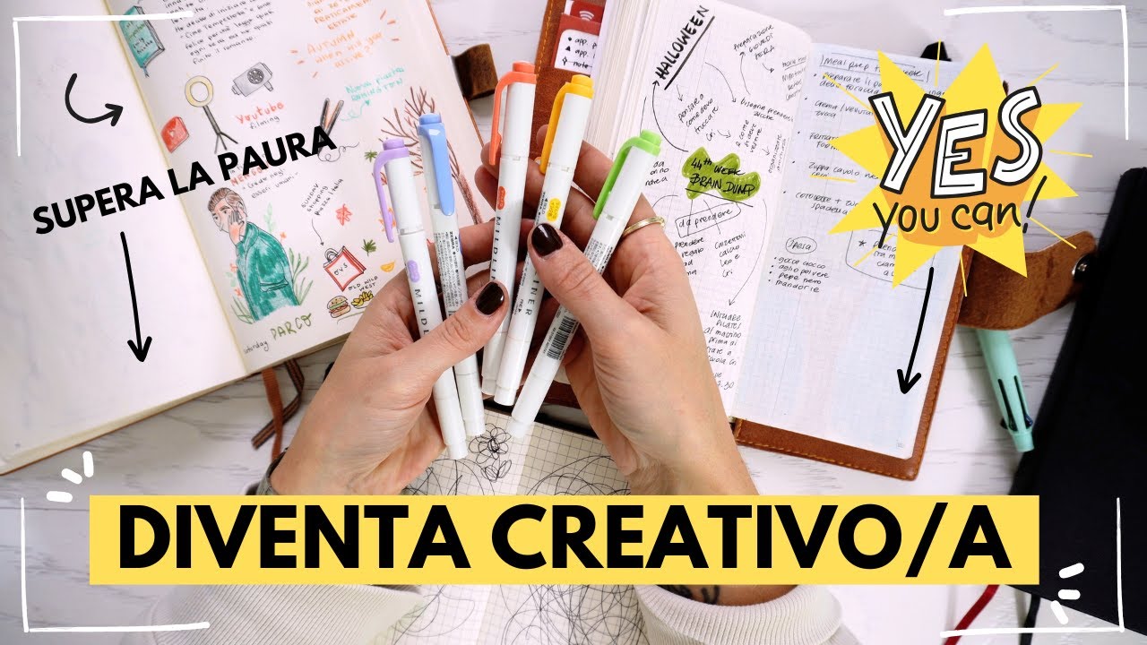 Scopri 10 tecniche per sbloccare la creatività!