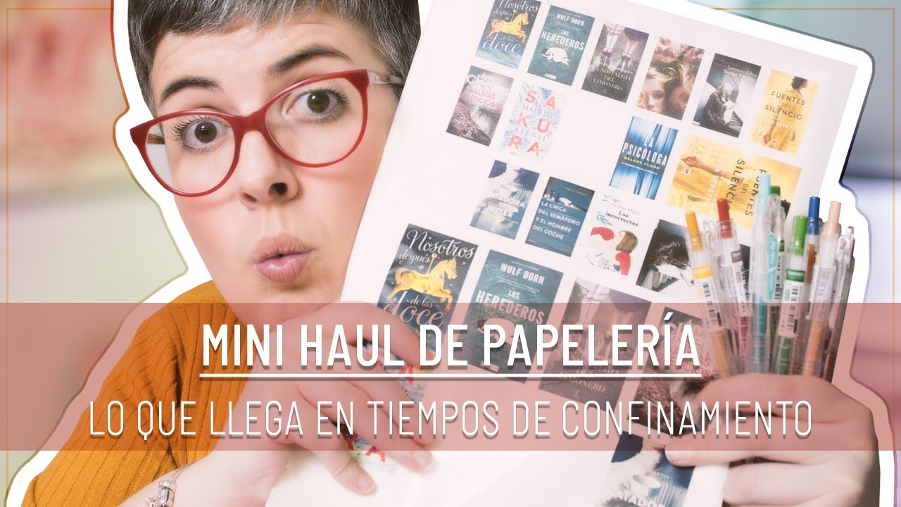 UNBOXING DE PAPELERÍA | Lo que ha llegado en estos tiempos raros | NUEVOS BOLIS DE GEL